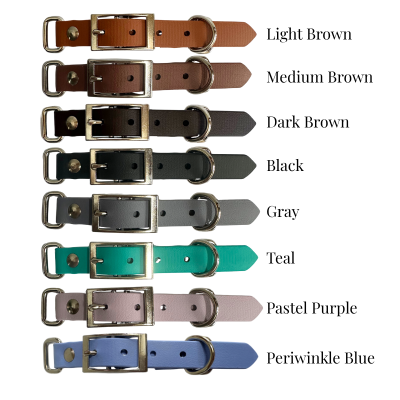 Cobra Braid Handmade Dog Collar - Customize Your Color