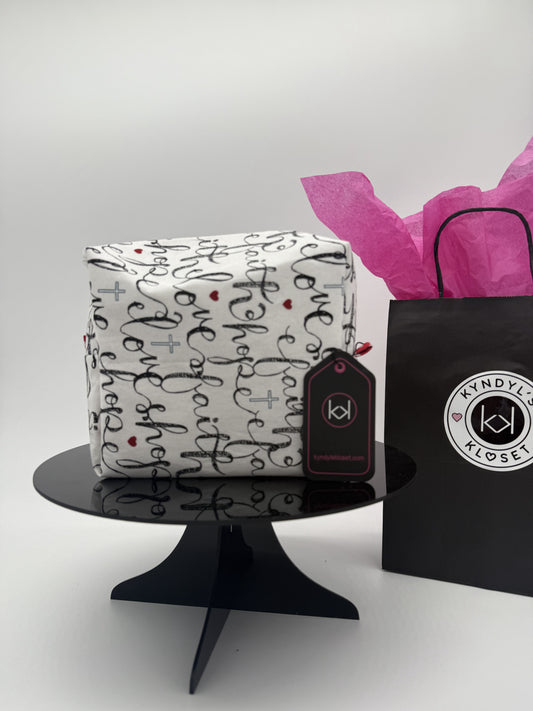 Cosmetic Boxy Bag