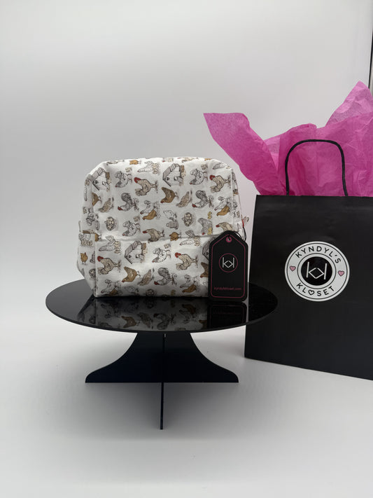 Cosmetic Boxy Bag